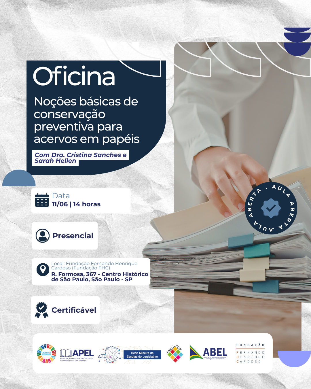 Noções básicas de conservação preventiva para acervos em papéis